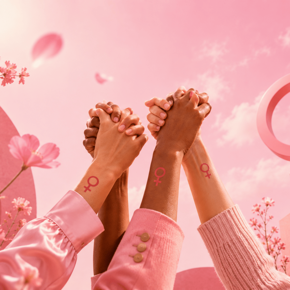 femmes main dans la main